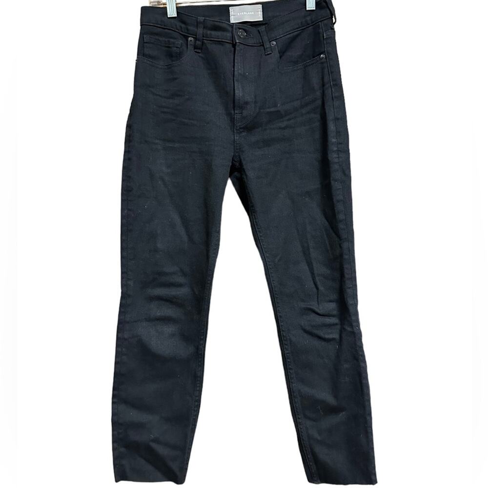 Everlane Black Skinny High Rise Jeans Size 28 Regular